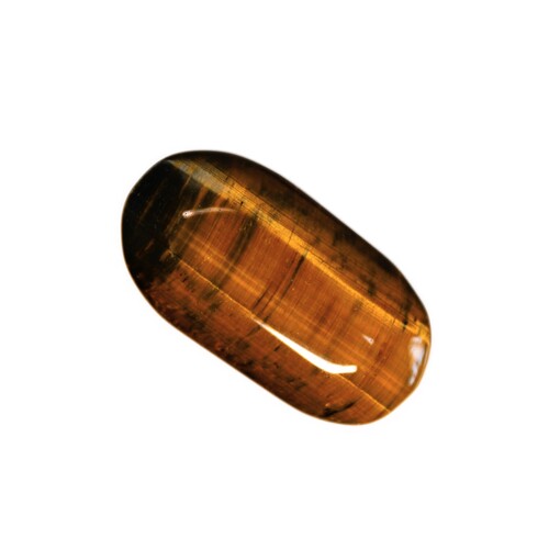Tigers Eye Polished Palm Stone