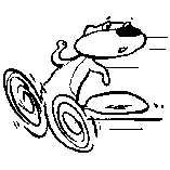 Beaver Running Rubber Stamps (Available in 3 sizes) from £6.89