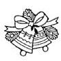Bells Rubber Stamp (Available in 3 sizes) from £6.89