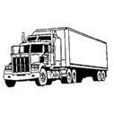 Big Lorry Rubber Stamp (Available in 3 sizes) from £6.89