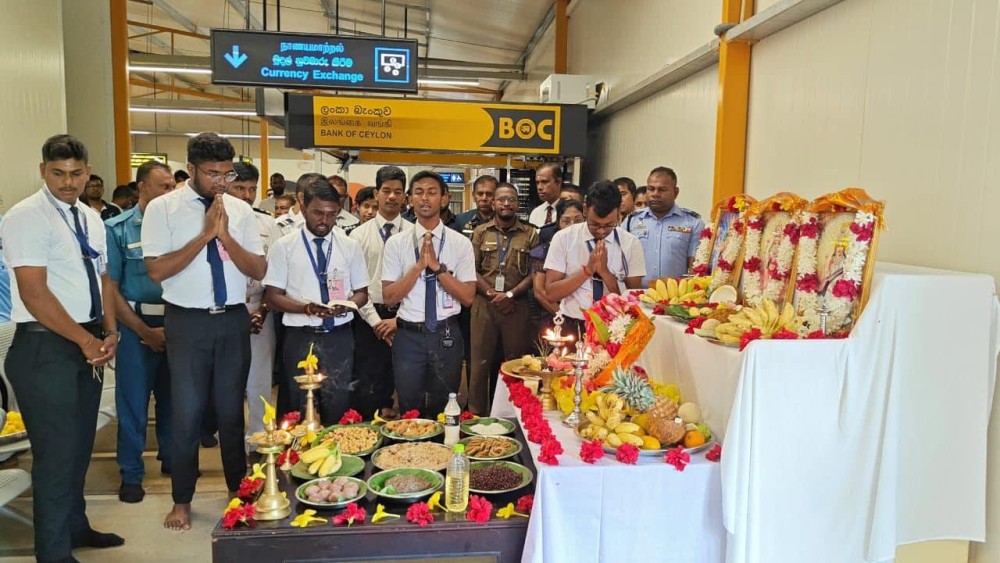 யாழ். விமான நிலையத்தில் வாணி விழா
