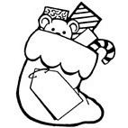 Christmas Stocking Rubber Stamp (Available in 3 sizes) from £6.89