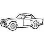 Classic Car Rubber Stamp (Available in 3 sizes) from £6.89