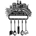 Cook Book Rubber Stamp (Available in 3 sizes) from £6.62