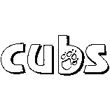 Cubs Logo Rubber Stamp (Available in 3 sizes) from £6.89
