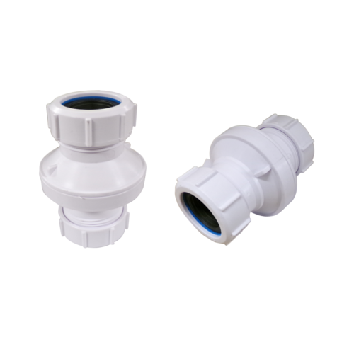 In Line Overflow Compression Fitment - 35mm - 1 1/4 inch