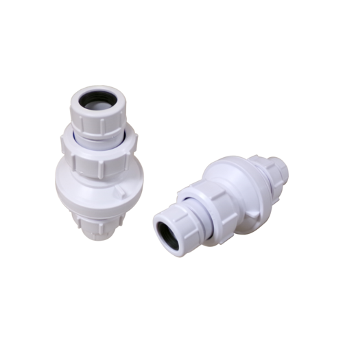 In Line Overflow Compression Fitment - 22mm-3/4 inch