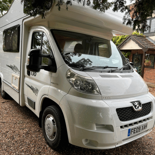 2009 (09)reg Elddis Suntor 130 5 Berth Peugeot Boxer Motorhome - Only 48669 Miles