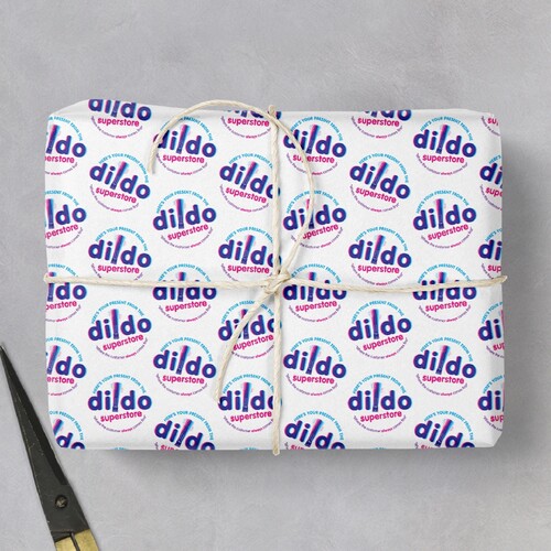 Dildo Wrapping Paper