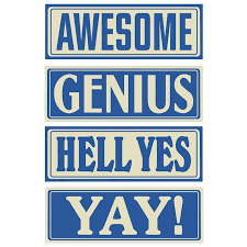 Awesome Sticker Statements