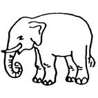 Elephant (2) Rubber Stamp (Available in 3 sizes) from £6.89