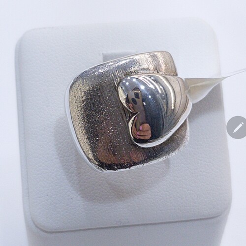 Heart Designed Silver Ring