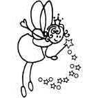 Fairy Rubber Stamp (Available in 3 sizes) from £6.89