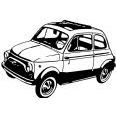 Fiat 500 Rubber Stamp (Available in 3 sizes) from £6.89
