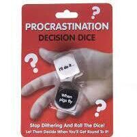Procrastination Dice