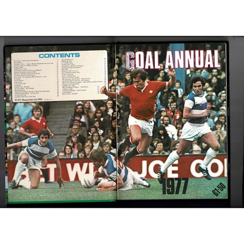Goal Annual 1977 by IPC Magazines (hardback) 1976