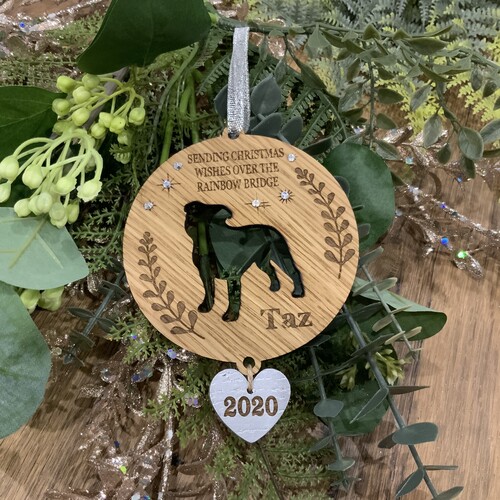 Dog Breed Memorial Baubles