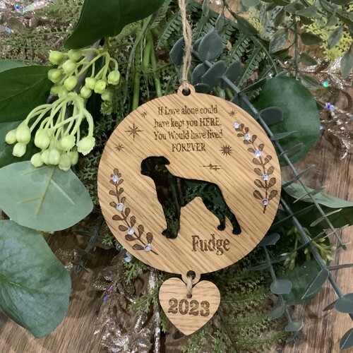 Dog Breed Memorial Baubles