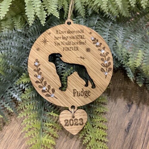 Dog Breed Memorial Baubles