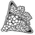 Grapes Rubber Stamp (Available in 3 sizes) from £6.89
