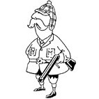 Hunter Rubber Stamp (Available in 3 sizes) from £6.89