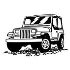 Jeep Rubber Stamp