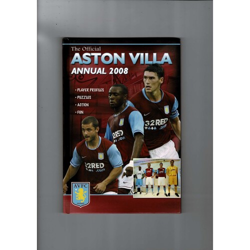 The Official Aston Villa Annual 2008 (hardback)