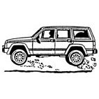 Land Rover Rubber Stamp