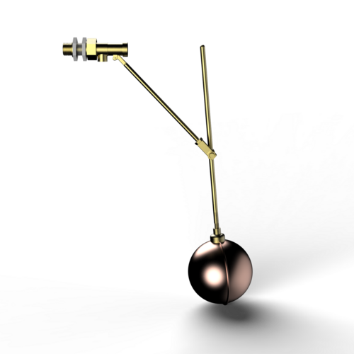 BS 1212 Float Valve with Drop Arm & Float - 54mm or 2 inch