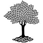 Leafy Tree Rubber Stamp