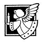 Little Angel Rubber Stamp