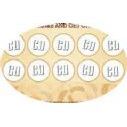 Loyalty Card Embossing Seal Text only option