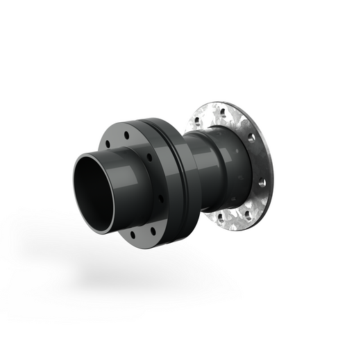 5" PVC Fully Flanged Tank Connector