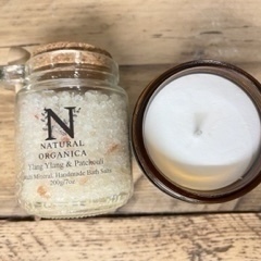 Multi Mineral Bath Salts & Soy Candle