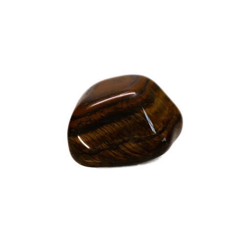 Tigers Eye Polished Palm Stone