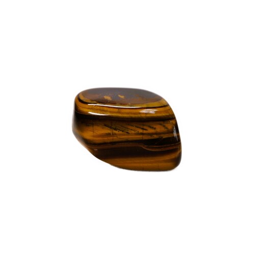 Tigers Eye Polished Palm Stone