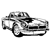 MGB Rubber Stamp