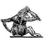 Monkey Rubber Stamp (Available in 3 sizes)