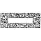 Ornate Border Rubber Stamp (Available in 3 sizes)