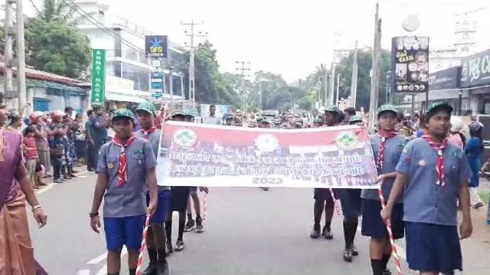 குருளைச் சாரணர்களின் நடைபவனி