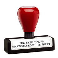 Pre-inked Stamp 41mm x 22mm