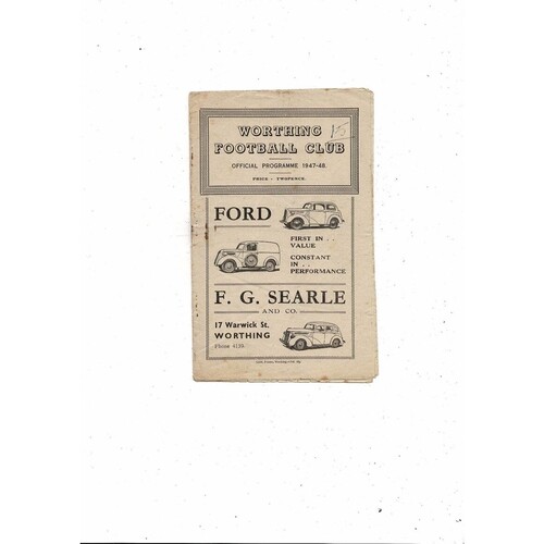 Eastbourne Football Programmes
