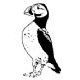 Puffin Rubber Stamp