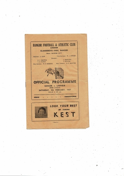 Latest Football Programmes Listed today