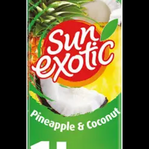 Sun Exotic Pineapple & Coconut Still Juice - 1ltr