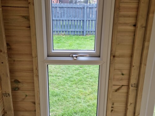 #PVC048 14x8 Apex Summer House