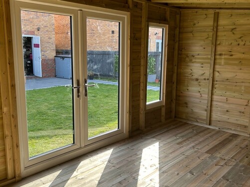 #PVC098 16x10 Pent Summer House