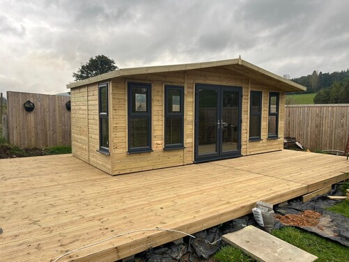 #PVC013 20x10 Apex Summer House