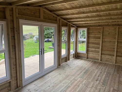 #PVC013 20x10 Apex Summer House