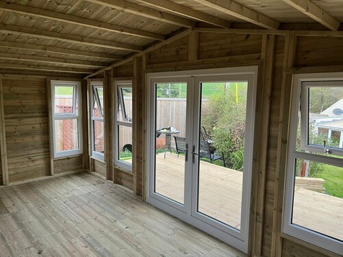 #PVC013 20x10 Apex Summer House